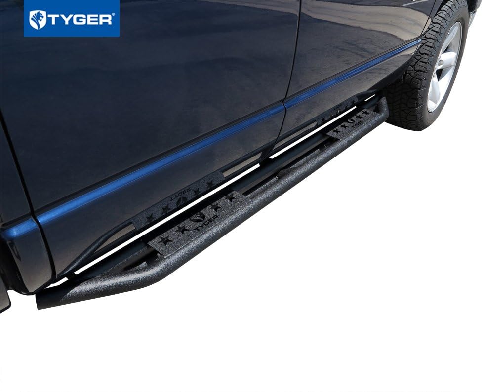 Textured Black Side Step Nerf Bars Running Boards O559