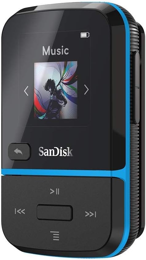 16GB Blue MP3 Player with FM Radio J67389
