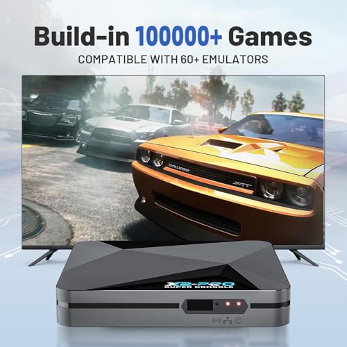 Retro Game Console with 100000+ Games and 65+ Emulators D329