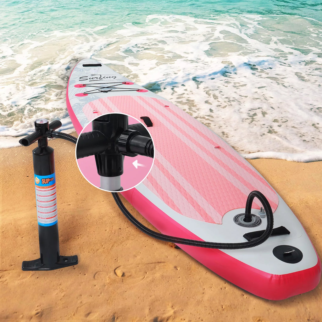 11 Ft Inflatable Stand Up Paddle Board with Kayak Seat Z376