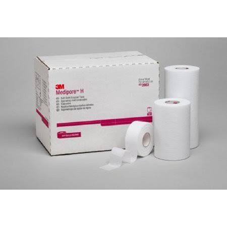 1 inch x 10 Yard White Nonsterile Cloth Medical Tape P74386