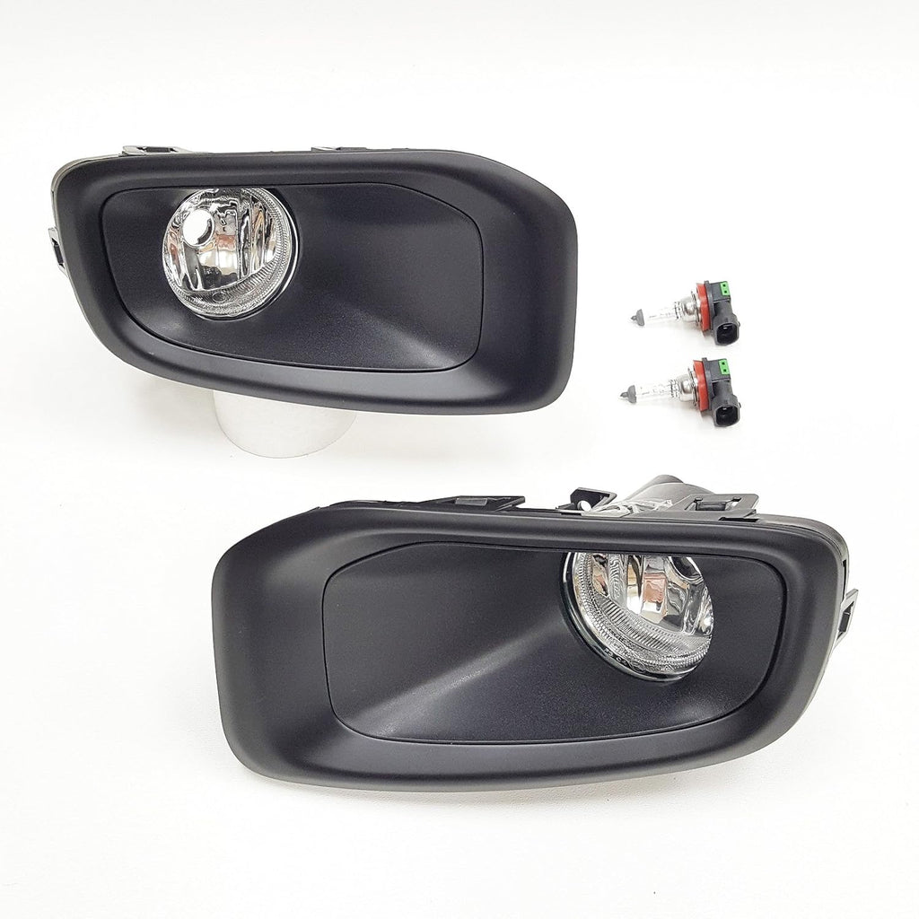 Clear Lens Fog Light Kit with Black Bezel Bulbs G820703