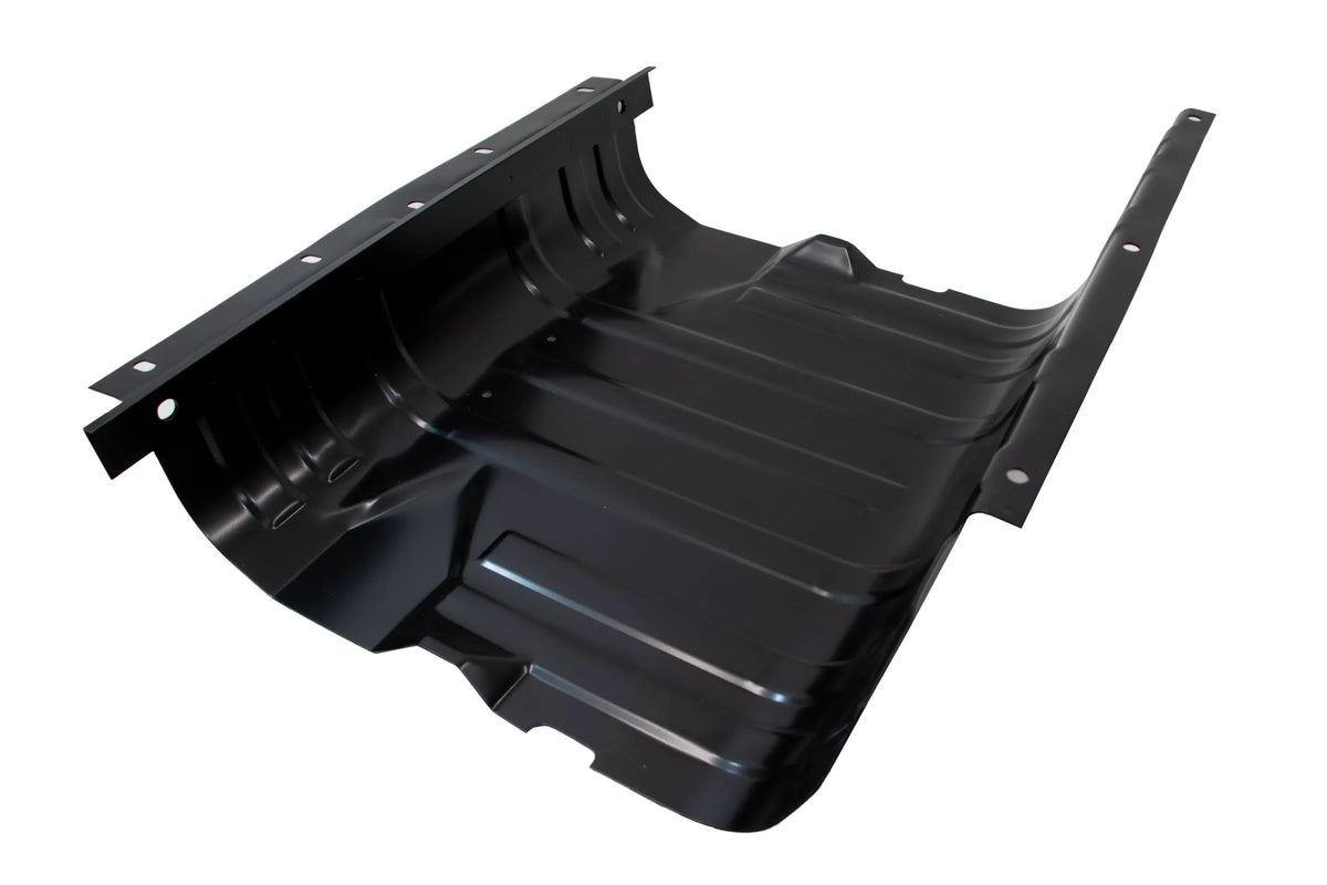 15 Gallon Black Stainless Steel Gas Tank Skid Plate S839