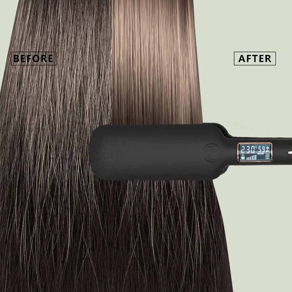 1.9 inch Wide Plate Flat Iron Hair Straightener Z3583