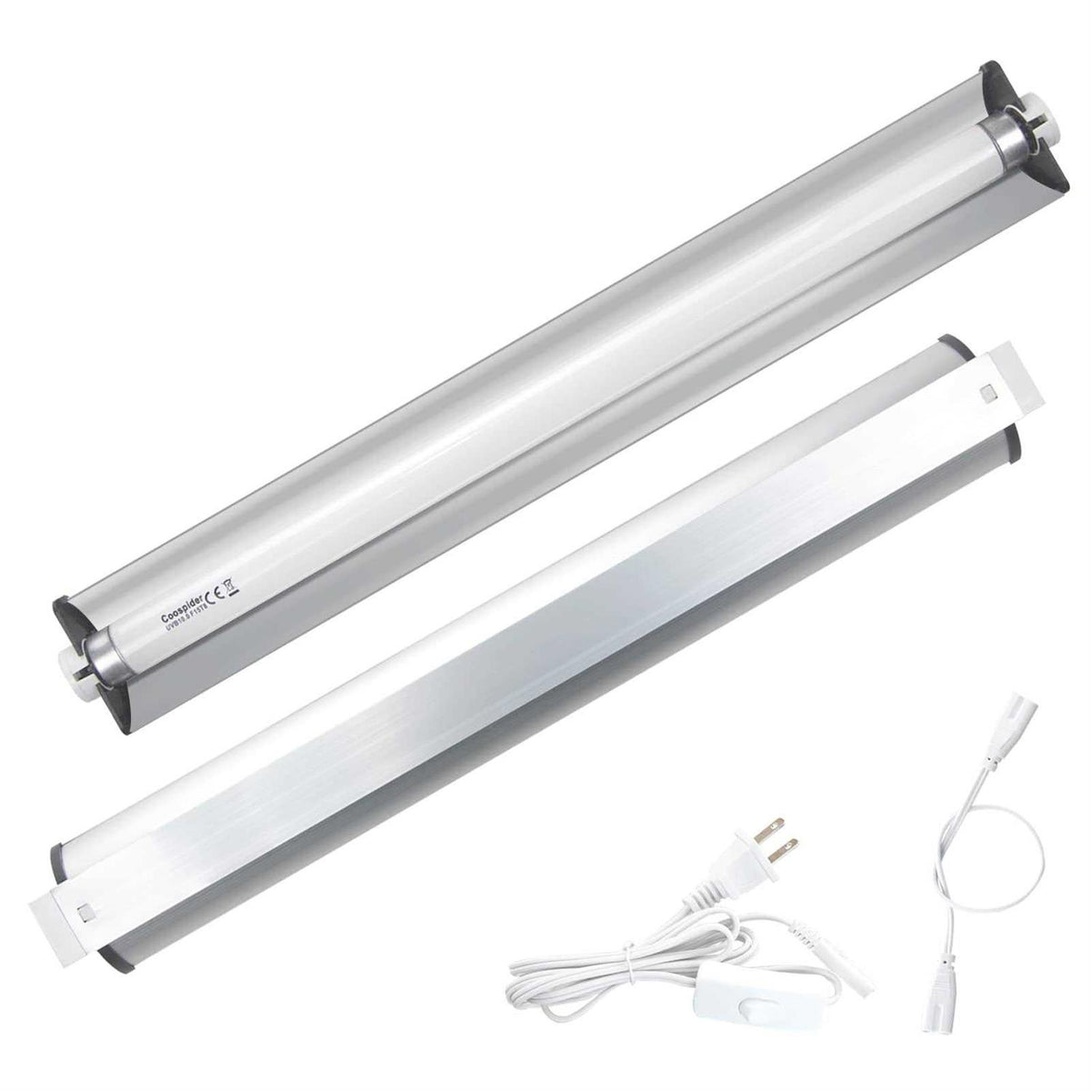 18-Inch 15 Watt UVB 10.0 Fluorescent Bulb Reptile Lighting Fixture Z546