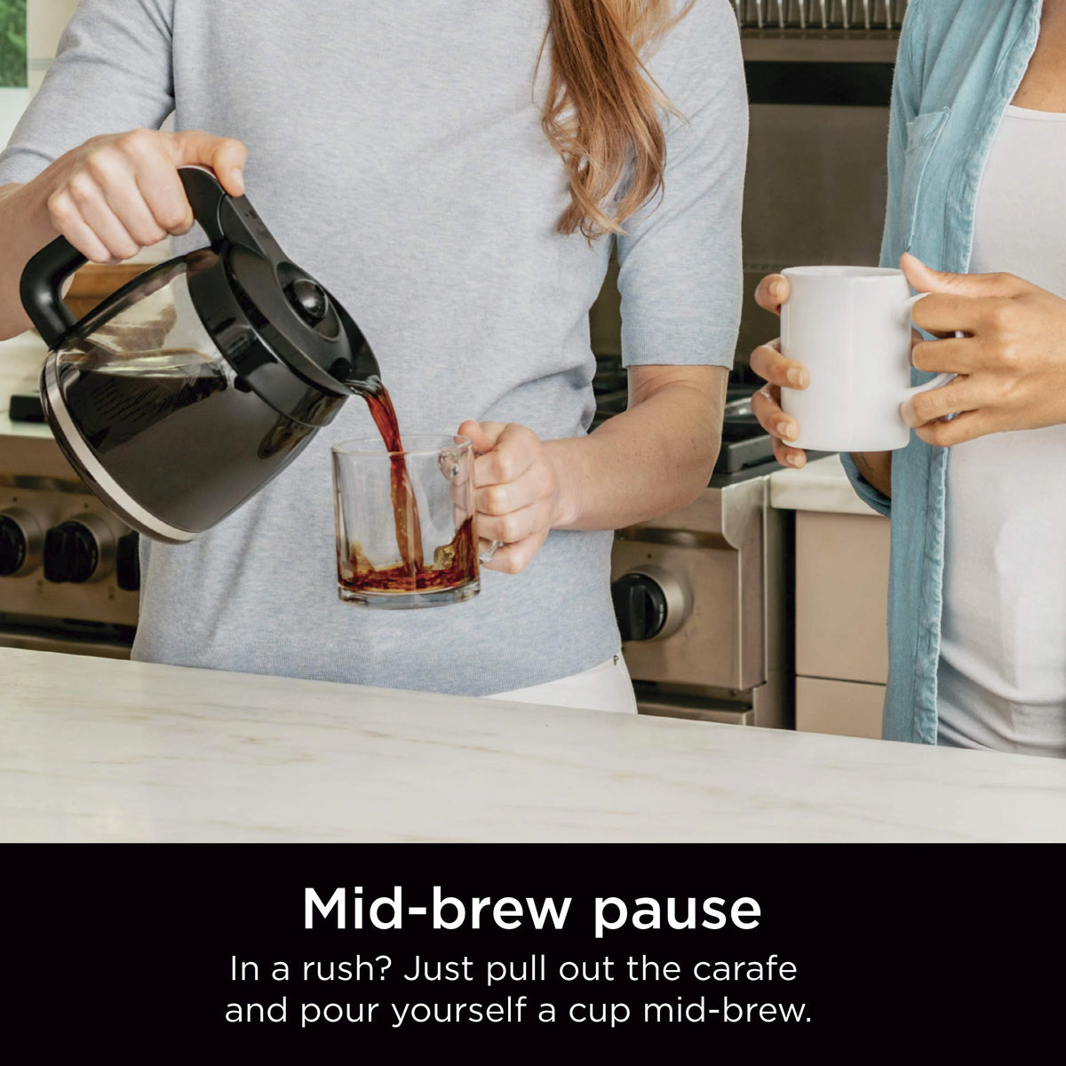 12-Cup Programmable Coffee Maker with Glass Carafe F939437
