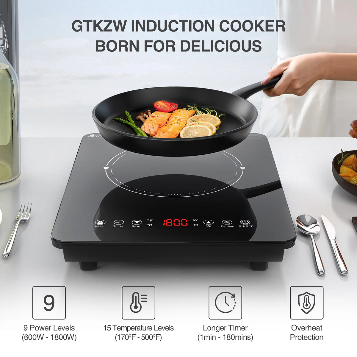 1800W Induction Cooktop A156323