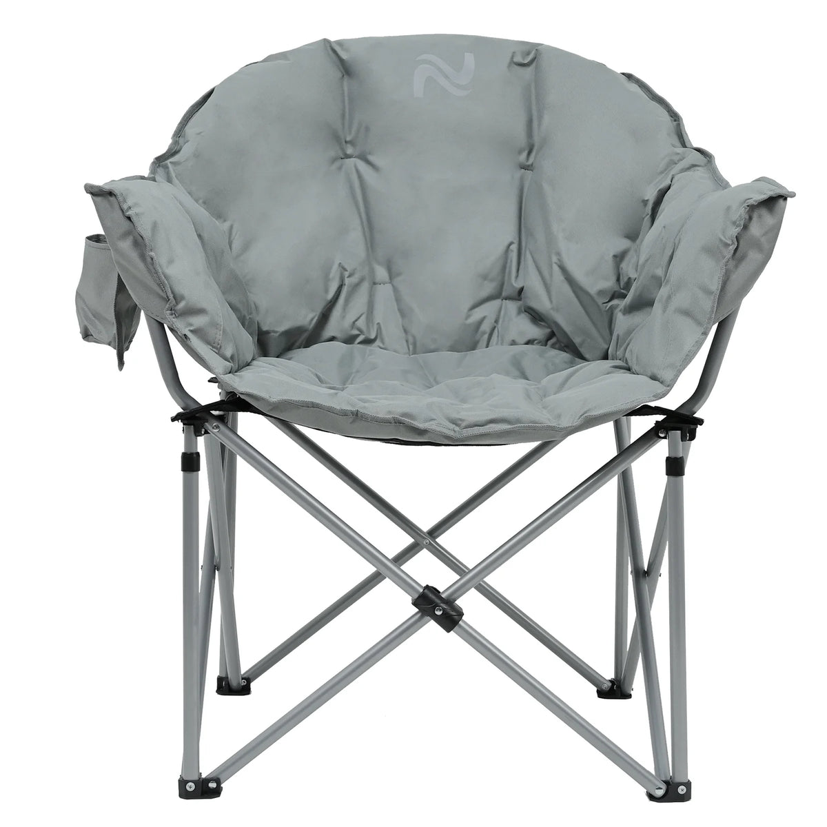 Oversized Folding Camping Chair with Cup Holder & Carry Bag B765711