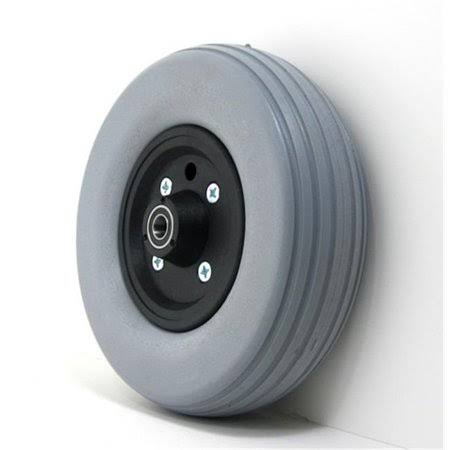 8 x 2.5 inch Caster Wheels with Urethane Tires, Set of 2 A18621