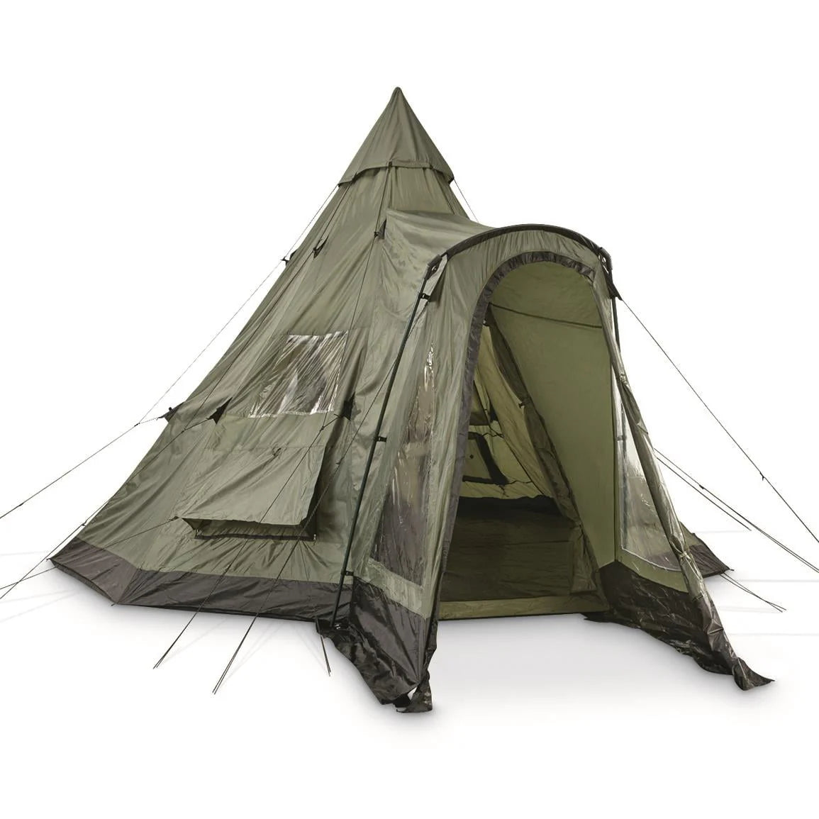 18' x 18' 8-Person Waterproof 4-Season Teepee Tent W418