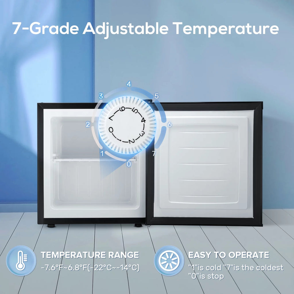 1.1 Cu.ft Compact Upright Mini Freezer F6549