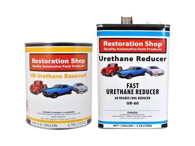 Azure Blue Metallic Gallon Urethane Basecoat Clearcoat Car Paint Kit I169
