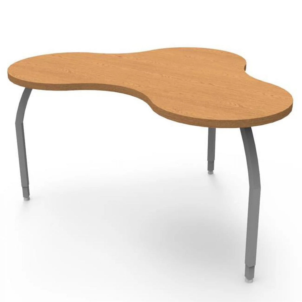 Grey Nebula Laminate Table with 3 Adjustable Legs V61721