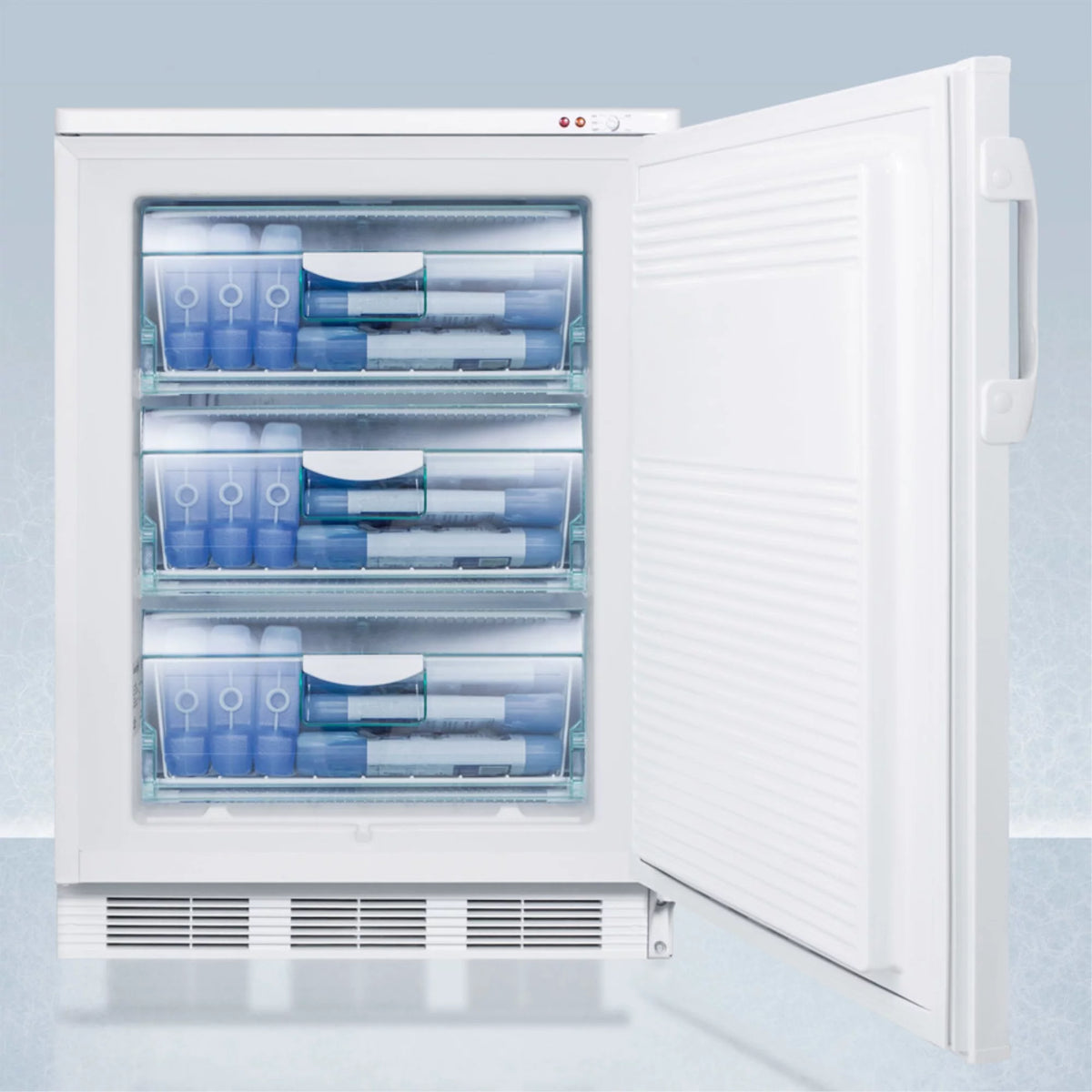 24" Wide Manual Defrost Freezer with Lock U19247
