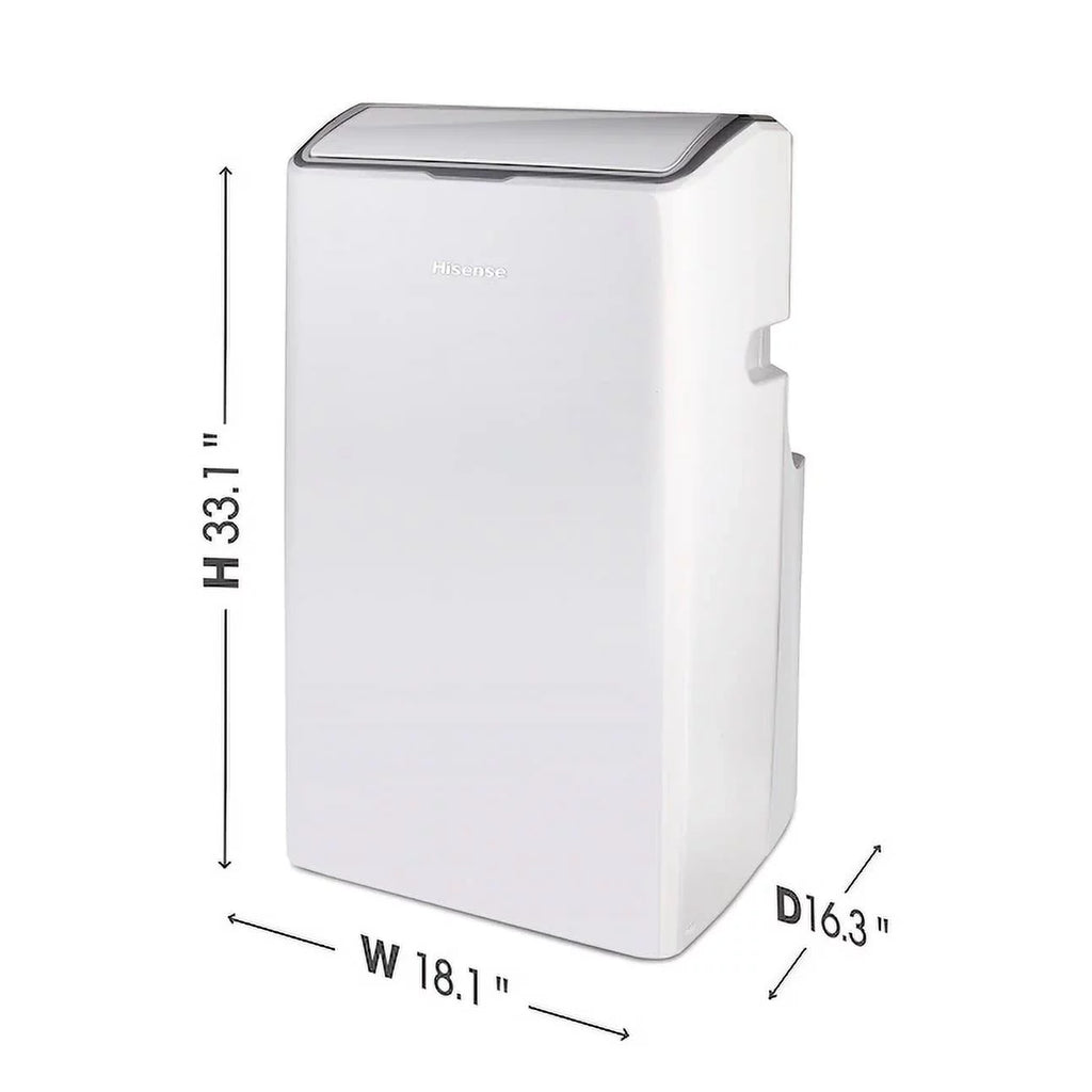 12,000 BTU 115V Portable Air Conditioner with Wifi, White R94512