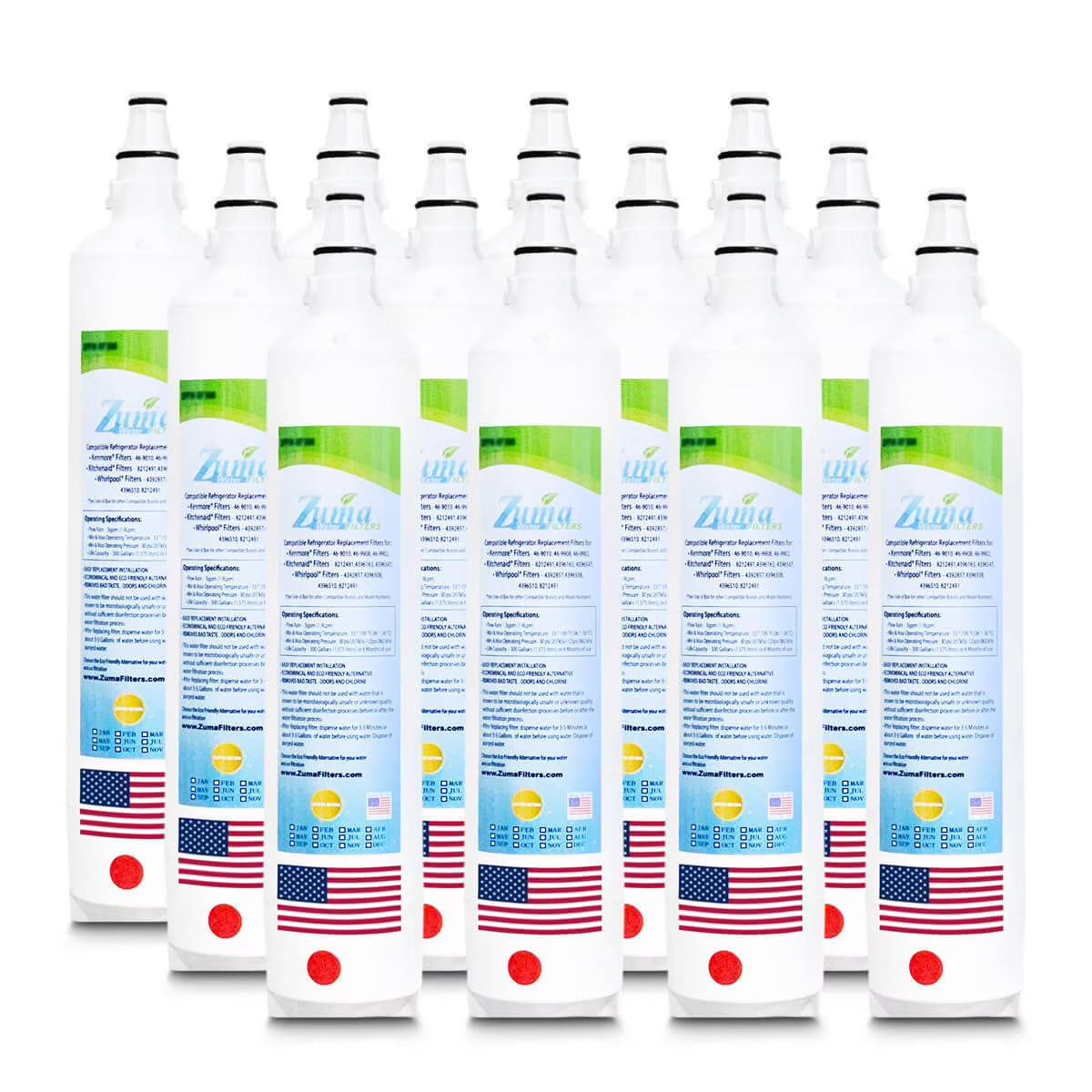 12 Pack Water Filters C5254