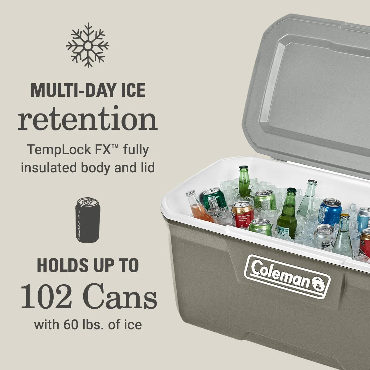 120QT Hard Chest Cooler J103