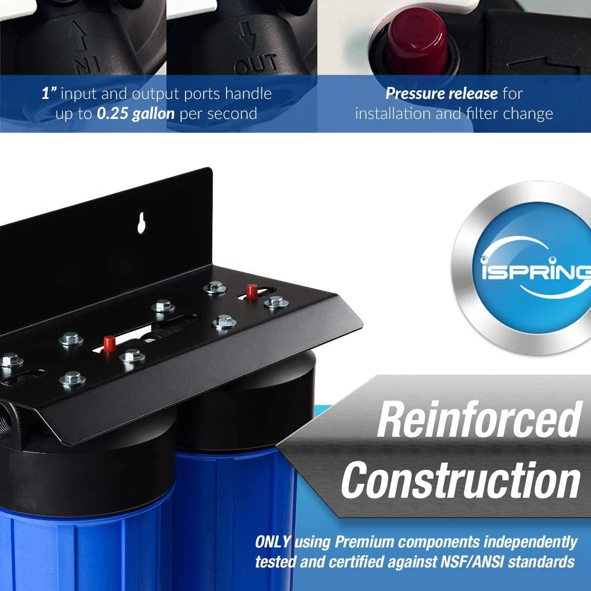 2-Stage Whole House Water Filtration System U938