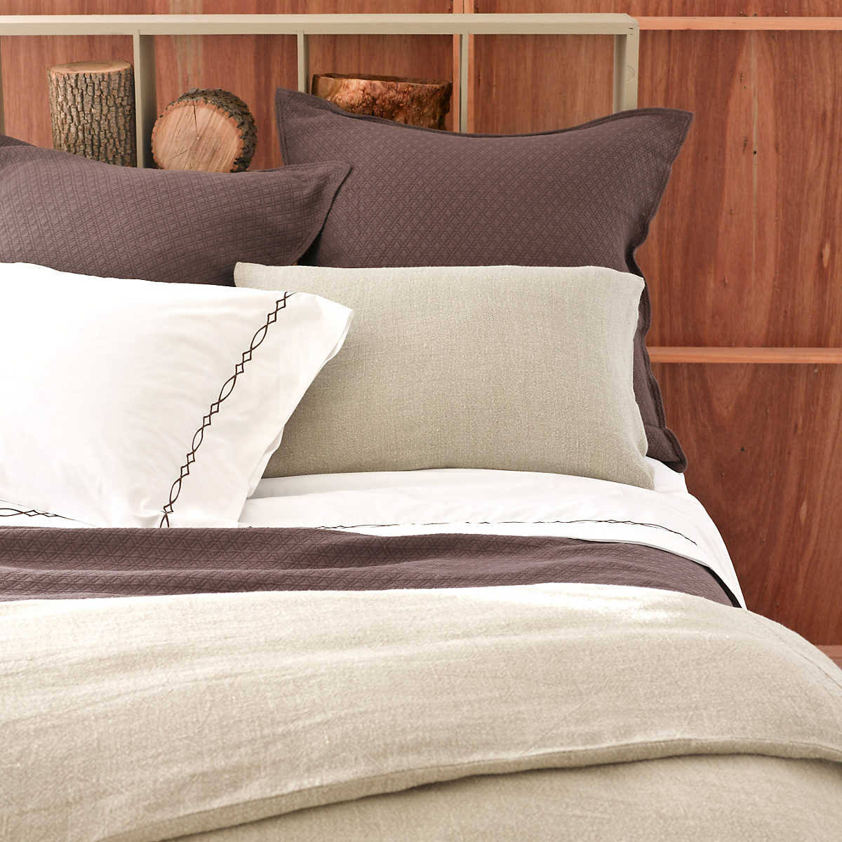 King Natural Linen Sham G4307