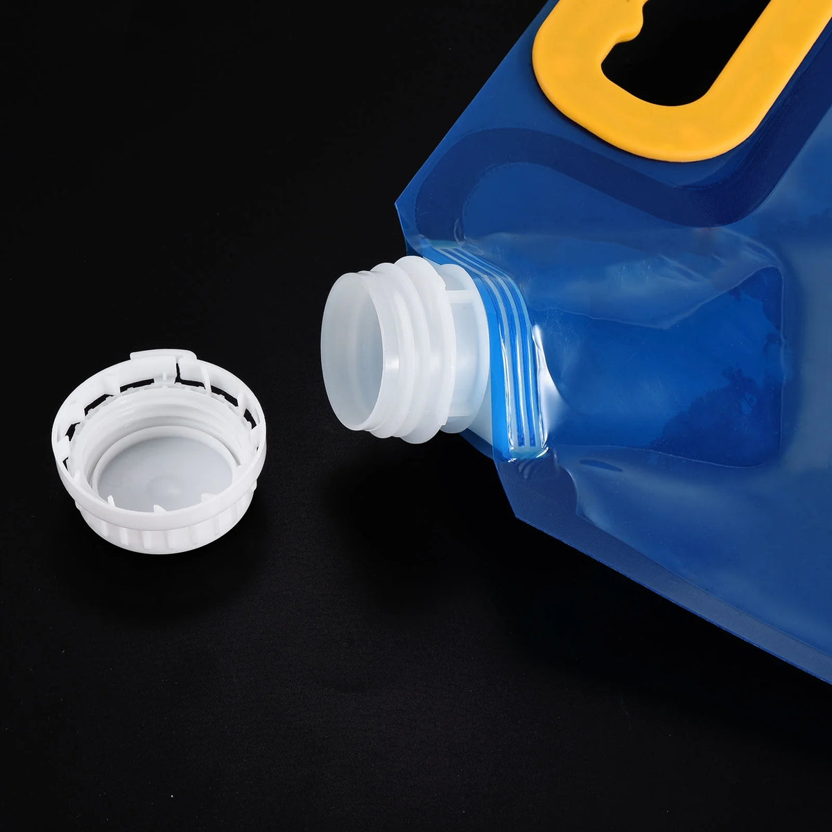 10L Collapsible Plastic Water Container Bag, 2 Pack Blue O755