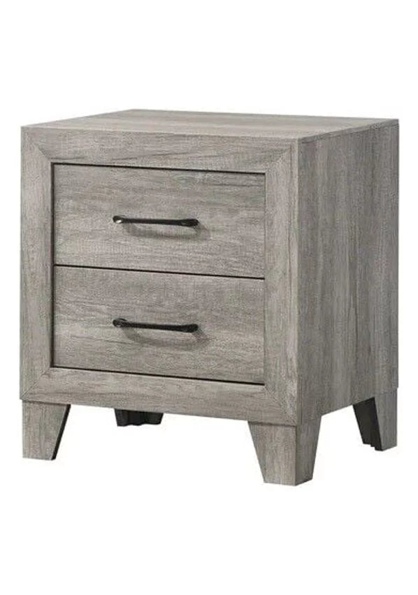 5pc Full Size Platform Bedroom Set Gray D71927