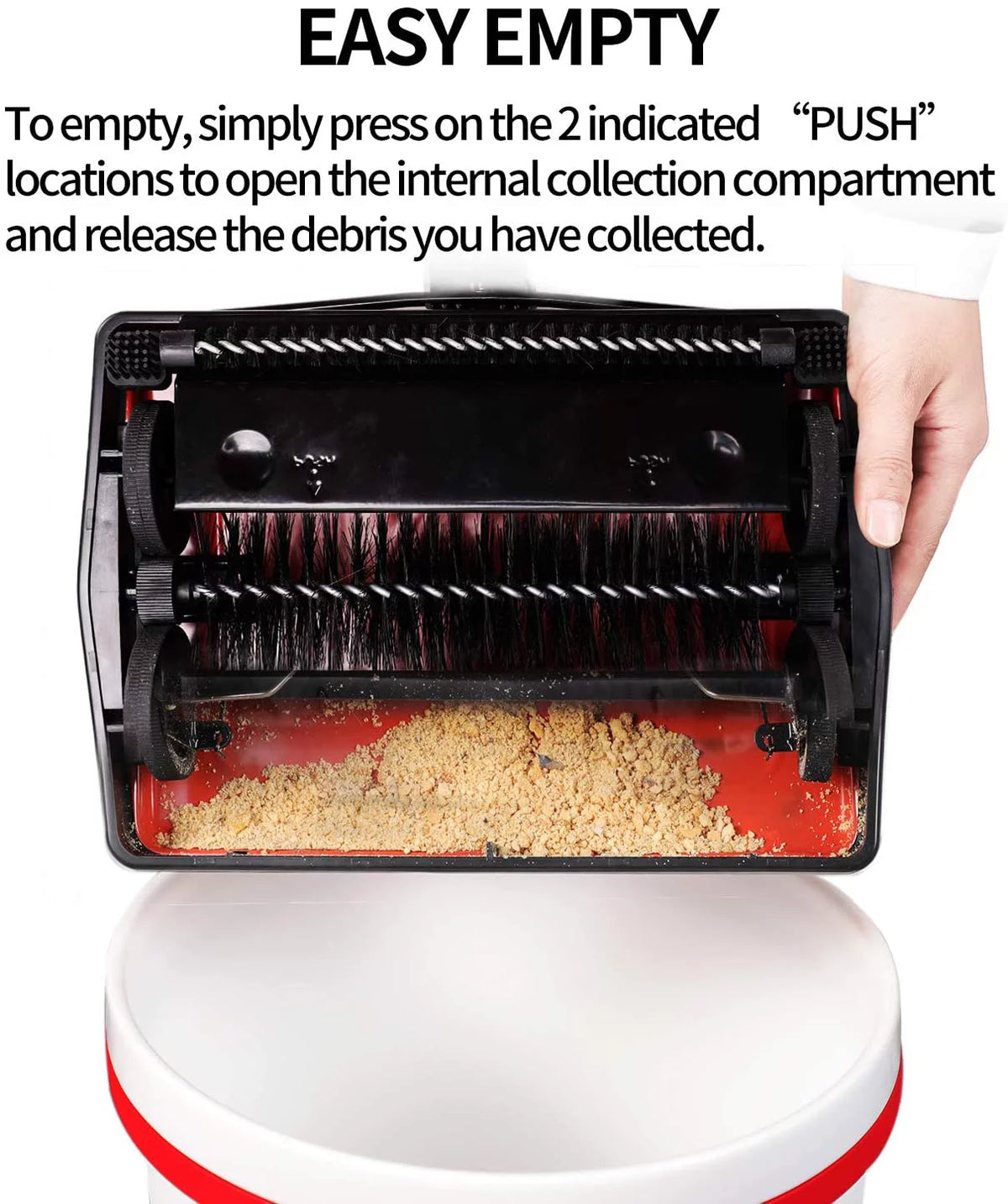 Red Carpet Sweeper with Brush M856