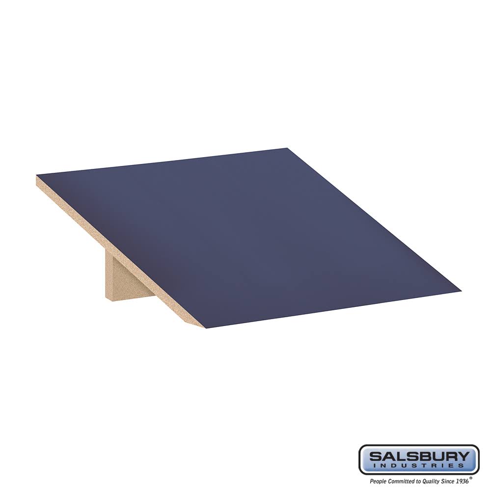 Blue Sloping Hood U758