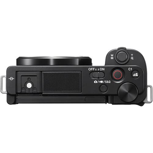 Black Mirrorless Camera with 64GB Memory Card C230254
