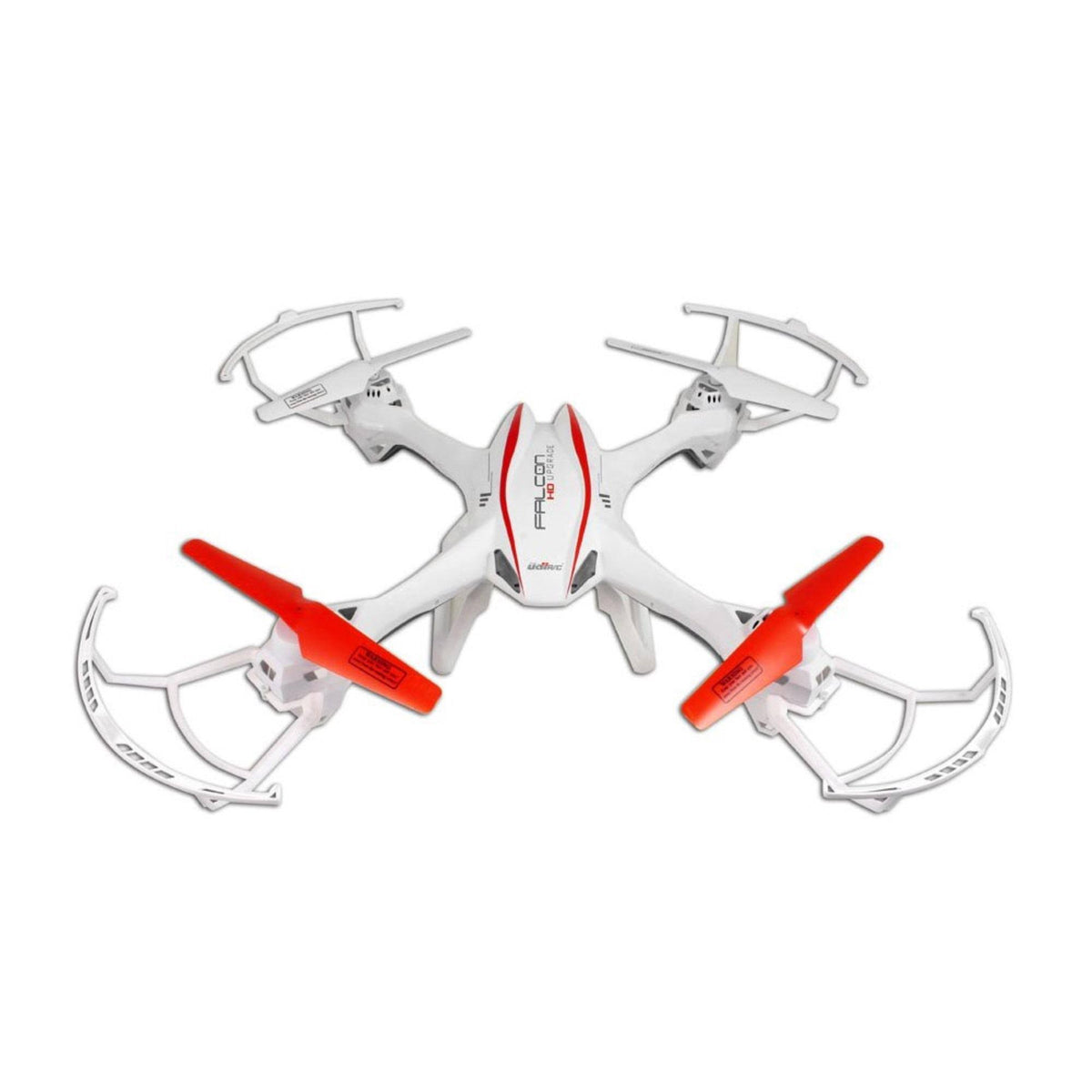 White 4-Channel 6 Axis UFO Drone RC Quadcopter with HD Camera M4721