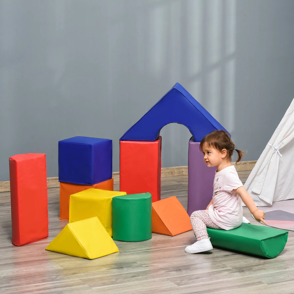 11-Piece Kids Crawl and Climb Soft Foam Play Set E332037
