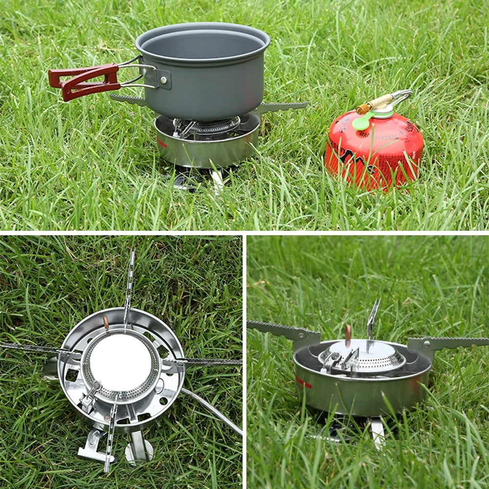 Portable Stainless Steel Camping Stove Cooker Z4005