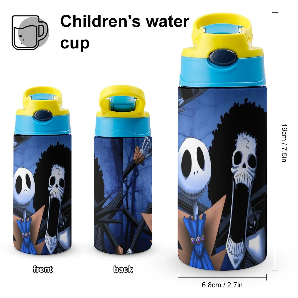 Insulated Stainless Steel Water Bottle with Straw L6426