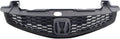 Painted Black Plastic Grille Assembly for Honda Civic Coupe SI Model H4866