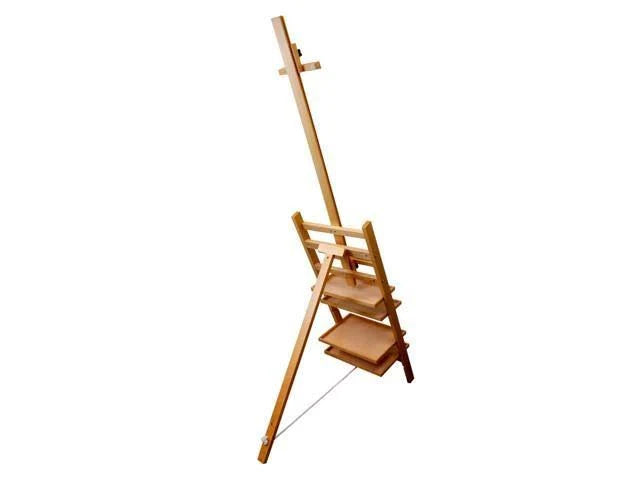 Wooden Studio Easel with 4 Removable Shelves C266564